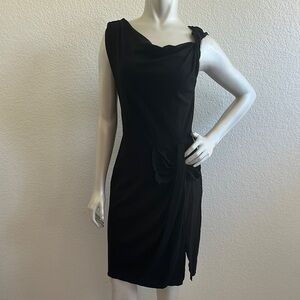 Hoss Intropia Black asymmetrical Dress